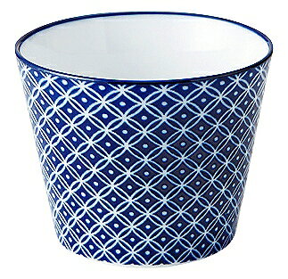 古青藍 藍七宝 蕎麦猪口 51281195 KOYO 花伝 JAPANESE TABLEWARE vol.12
