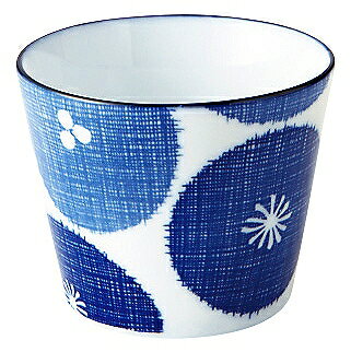 古青藍 藍花 蕎麦猪口 51284195 KOYO 花伝 JAPANESE TABLEWARE vol.12
