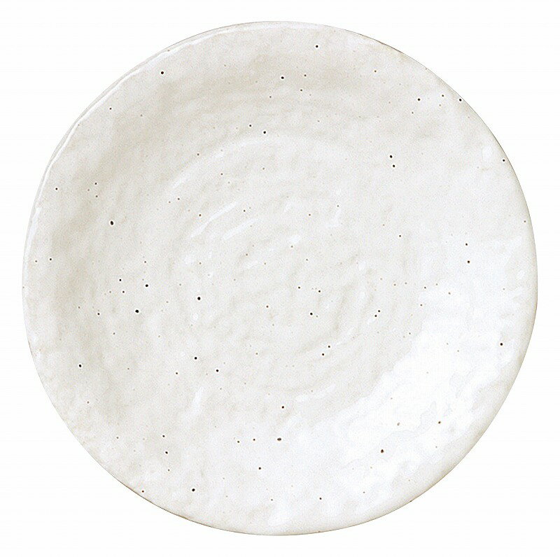 新粉引 石目14cm皿 51520014 KOYO 花伝 JAPANESE TABLEWARE vol.12