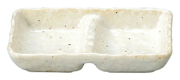 新粉引 石目2品盛 51520084 KOYO 花伝 JAPANESE TABLEWARE vol.12