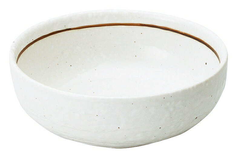 粉引ライン 石目17cmボウル 51522030 KOYO 花伝 JAPANESE TABLEWARE vol.12