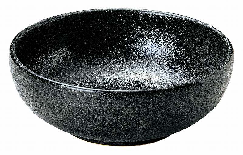 ゆず黒耀 石目20cmボウル 51535028 KOYO 花伝 JAPANESE TABLEWARE vol.12