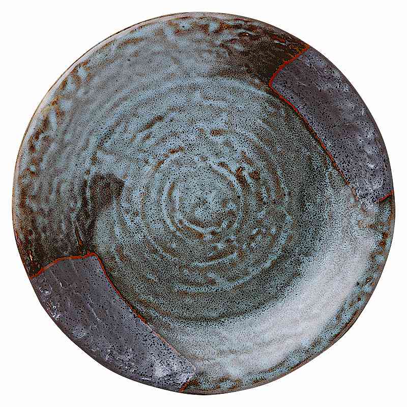 山がすみ 石目22.5cm皿 51538008 KOYO 花伝 JAPANESE TABLEWARE vol.12