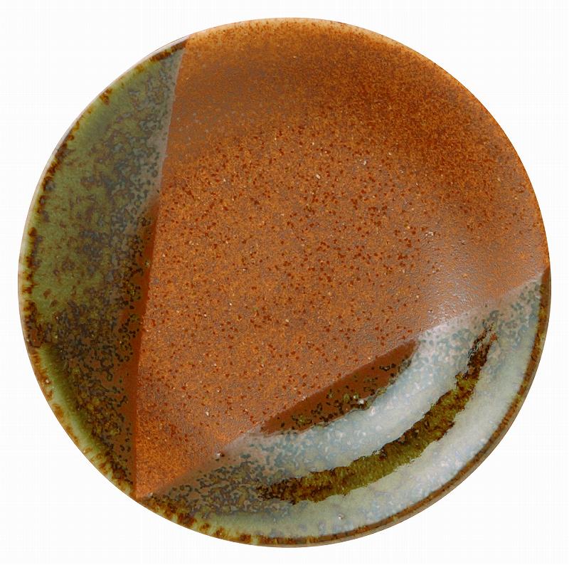 美濃伊賀 丸22.5cm皿 51961001 KOYO 花伝 JAPANESE TABLEWARE vol.12