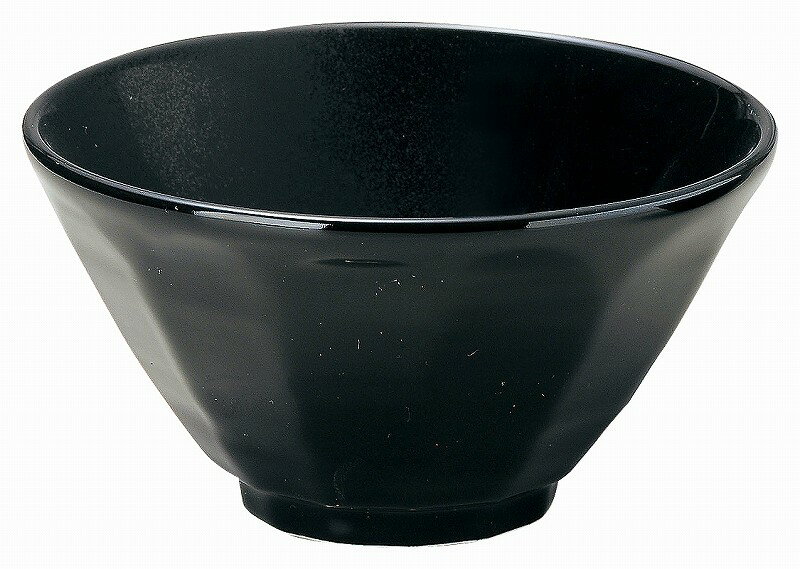 艶黒 けずり18.5cm丼 52936017 KOYO 花伝 JAPANESE TABLEWARE vol.12