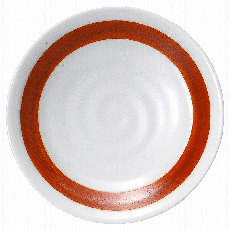 赤帯 リップル14.5cm皿 53114009 KOYO 花伝 JAPANESE TABLEWARE vol.12