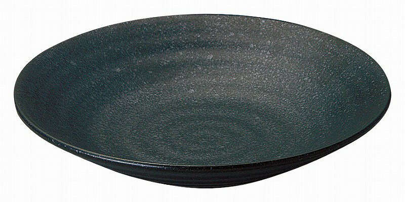 黒洋 リップル23.5cm皿 53131003 KOYO 花伝 JAPANESE TABLEWARE vol.12