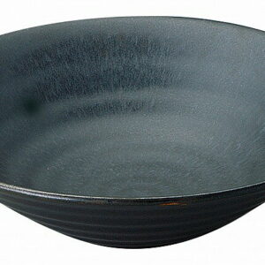 黒洋 リップル26cm鉢 53131050 KOYO 花伝 JAPANESE TABLEWARE vol.12