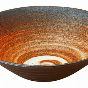 志野化粧 リップル26cm鉢 53135050 KOYO 花伝 JAPANESE TABLEWARE vol.12