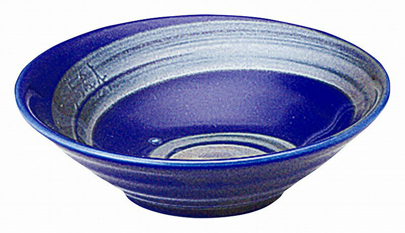 銀彩ブルー リップル11cm鉢 53179059 KOYO 花伝 JAPANESE TABLEWARE vol.12
