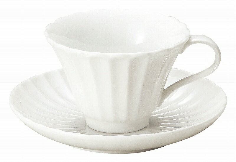 かすみ 白 コーヒーカップ 56100052 KOYO 花伝 JAPANESE TABLEWARE vol.12