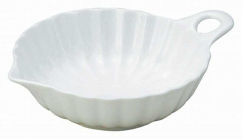 かすみ 白 13cm手付小鉢 56100094 KOYO 花伝 JAPANESE TABLEWARE vol.12