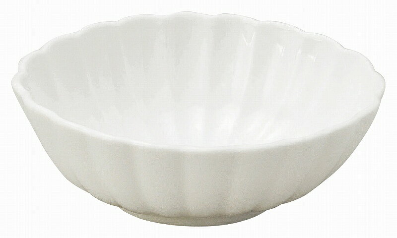 かすみ 白 11.5cm楕円小鉢 56100097 KOYO 花伝 JAPANESE TABLEWARE vol.12
