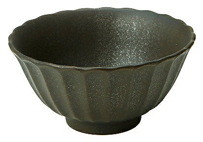 かすみ 黒 11.5cmボウル 56130022 KOYO 花伝 JAPANESE TABLEWARE vol.12