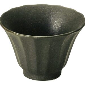 かすみ 黒 8cm深小鉢 56130091 KOYO 花伝 JAPANESE TABLEWARE vol.12