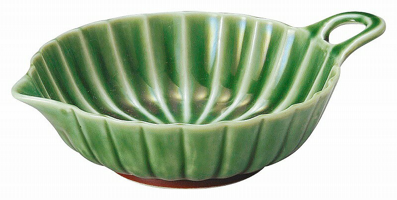 かすみ 緑 13cm手付小鉢 56171094 KOYO 花伝 JAPANESE TABLEWARE vol.12