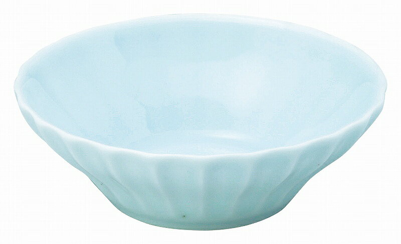 かすみ 青白 12.5cm浅ボウル 56180031 KOYO 花伝 JAPANESE TABLEWARE vol.12