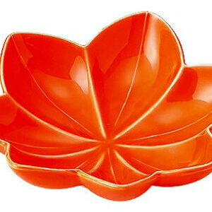 紅葉 橙 浅鉢 56350081 KOYO 花伝 JAPANESE TABLEWARE vol.12