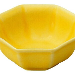 八角 黄 小鉢 56465002 KOYO 花伝 JAPANESE TABLEWARE vol.12