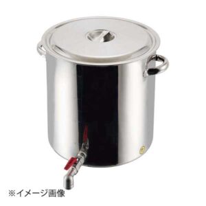 EBM 18-8 蛇口付寸胴鍋 目盛付 36cm(37L)