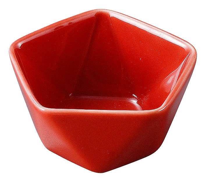 五角 赤 珍味 58940082 KOYO 花伝 JAPANESE TABLEWARE vol.12