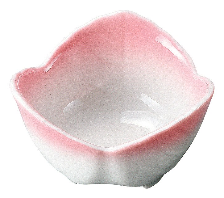 三つ葉 桃ぼかし 珍味 58991083 KOYO 花伝 JAPANESE TABLEWARE vol.12