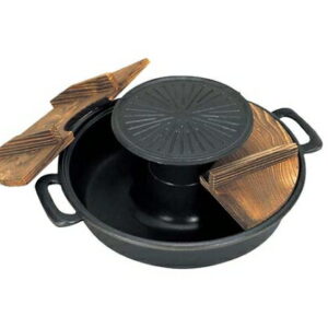 東伸販売 五進 アルミ(フッ素加工)焼きしゃぶ鍋 30cm(J-53) 1個 6751600