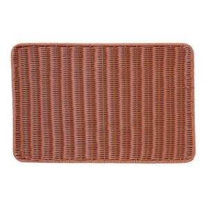 樹脂バスケットシリーズ［プリート］ すのこ DS113 56型 ブラウン/業務用/新品/小物送料対象商品