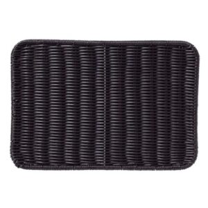 樹脂バスケットシリーズ［プリート］ すのこ DS113 37型 ブラック/業務用/新品/小物送料対象商品