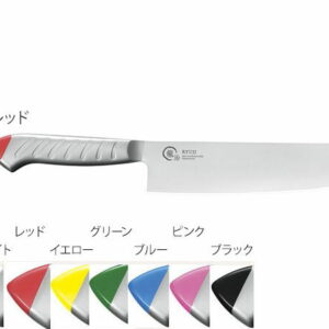 下村工業 龍治　ステンカラー　菜切　16.5cm　イエロー 1本 ALY9403