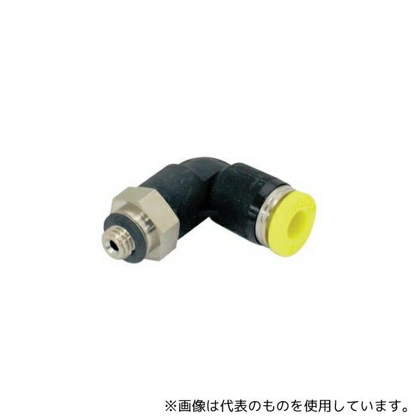 新潟精機(SK) PL4-M5 チューブ用ワンタッチ継手 エルボ