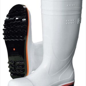 弘進 食品用安全長靴 ハイブリーダーガードHB500 白 24．5cm