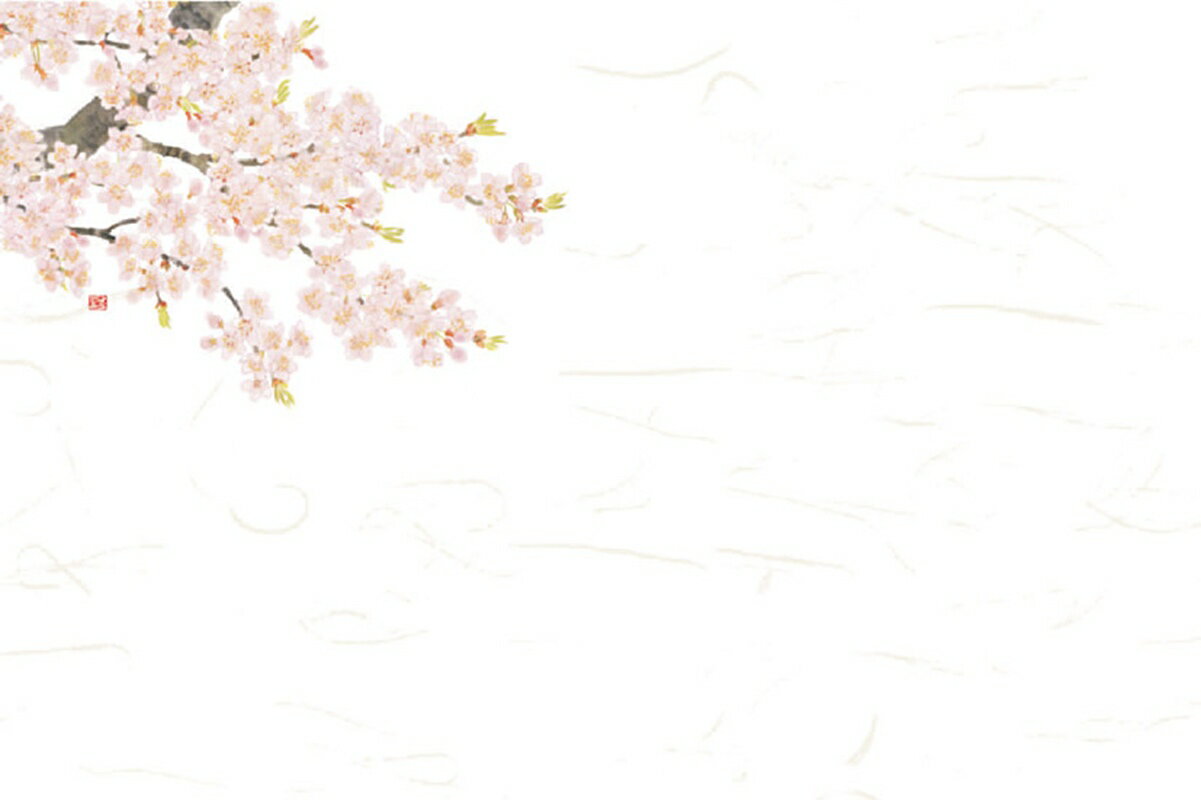 尺3四季彩まっと 花便り 桜 (100枚入) 66625 YOUBI 用美 Vol.21
