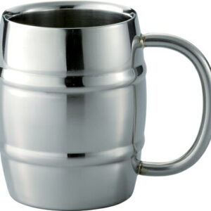 18-8 タル型 二重マグカップ 400ml