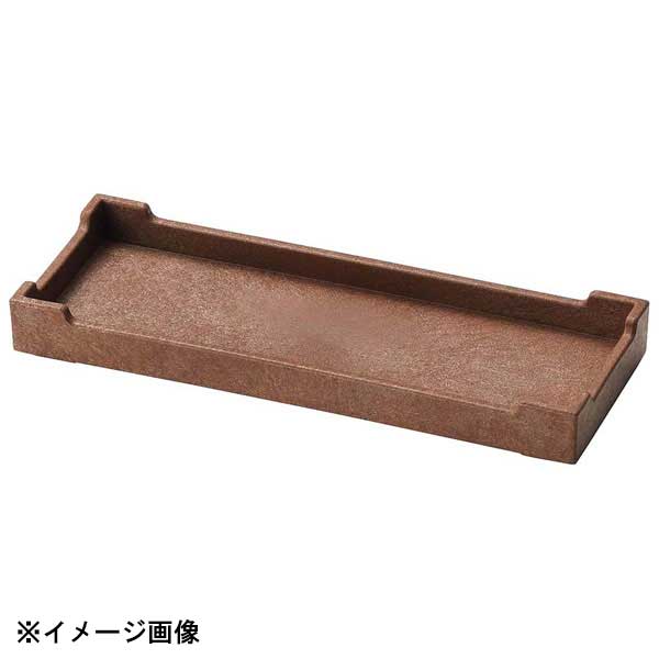 樹脂製 カスター盆 ブラウン M44-170