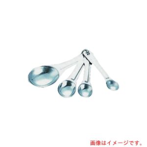 【メール便対応】遠藤商事（TKG）　久保寺　アルミ計量スプーン　4本組　【品番：WKI01004】