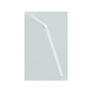 アートナップ カラーストロー（500本入）透明 フレックス（曲り） 1箱(500本入) 7099900