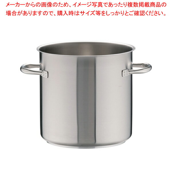 パデルノ 18-10寸胴鍋 (蓋無) 1001-24【業務用寸胴鍋 寸胴ラーメン スープ鍋 業務用鍋 ずんどう パスタ鍋 寸胴型 両手鍋 ステンレス寸胴鍋 ステンレス製寸胴鍋 業務用鍋 おでん用鍋 通販】