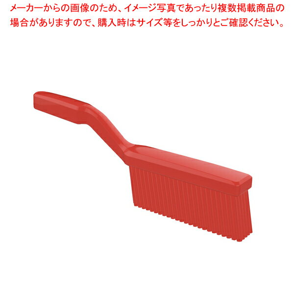 脱毛防止 カウンターブラシ ソフト 125133 レッド【厨房館】