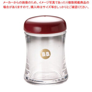 B・Bシリーズ B-5403 塩入れ (レッド)【食堂 定食 調味料入れ 業務用】【ECJ】