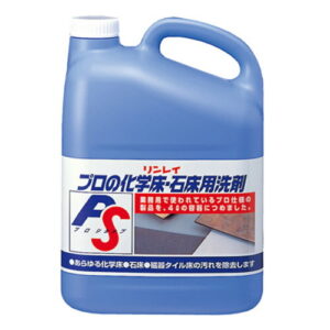 【リンレイ公式通販】店舗の床掃除用の洗剤 - プロの化学床・石床用洗剤(4L) - クッションフロア・Pタイル等に【そうじ用品 清掃用品】