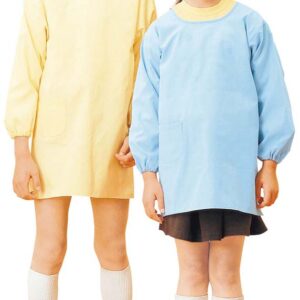 【ポイント16倍】学童給食衣割烹着型 SKVA361 1号 S ブルー【日本製】 EBM vol.26[2286-06]ユニフォーム