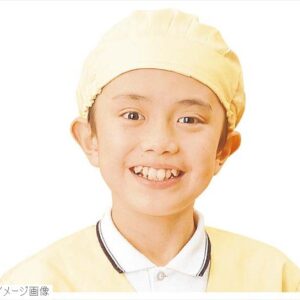 学童給食帽子 SKVB363 フリー ツバ付 クリーム