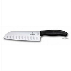 VICTORINOX ビクトリノックス ★★★スイスクラシック 三徳包丁プラス ブラック 17cm 6.8523.17E