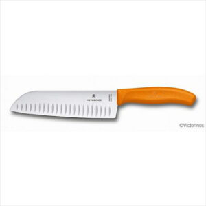 VICTORINOX ビクトリノックス ★★★三徳包丁プラス オレンジ 17cm 6.8526.17L9E