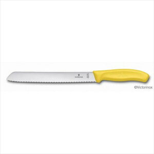 VICTORINOX ビクトリノックス ★★★ブレッドナイフ イエロー 21cm 6.8636.21L8E