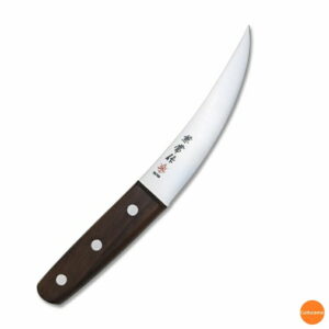 兼常作　解体包丁シリーズ　頭オトシ　片刃　15cm　AKN-35[関連：関兼常 カネツネ 業務用 日本製 精肉 肉切 サバキ包丁 狩猟 イノシシ シカ 鳥 ジビエ料理]