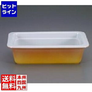 ロイヤル 陶器製 角ガストロノームパン PC625-14 1/4 カラー NGS052