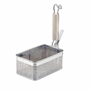 角テボ 木柄 パンチング 縦型 S 18-8 UK/業務用/新品/小物送料対象商品