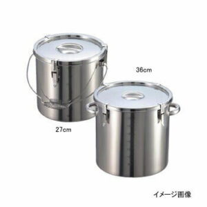 パッキン寸胴鍋 手付 目盛付 18-8（ステンレス） 45cm